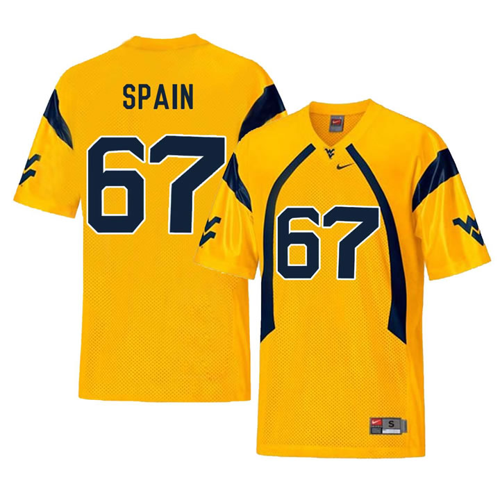 West Virginia Mountaineers 67 Quinton Spain Gold College Football Jersey Dzhi,We sell and wholesale West Virginia Mountaineers 67 Quinton Spain Gold College Football Jersey Dzhi on line form chian!